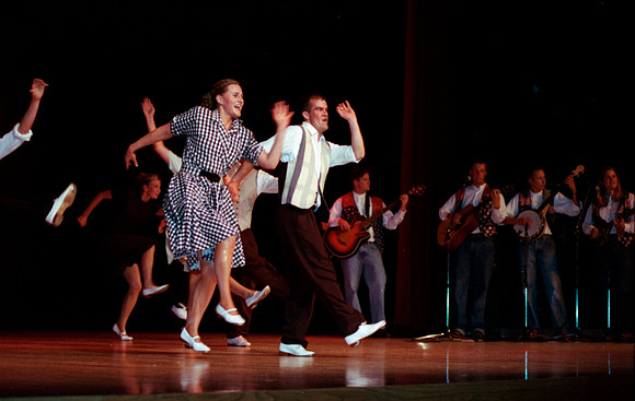Folk Dance team performs at Ricks College.