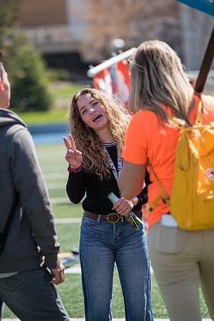 BYU-Idaho Get Connected, new students meeting their iTeam. Spring Semester