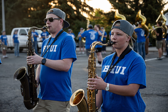 Marching Band Practice - July 2025