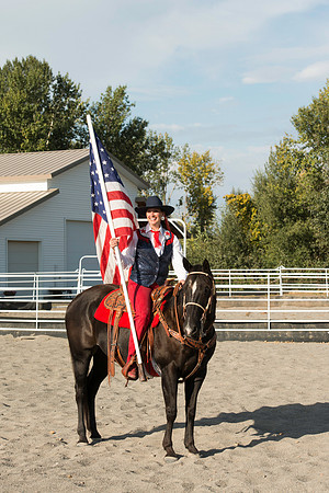 Julie Lee is an Americana horseback rider and has been affiliated with teaching at BYU-Idaho.