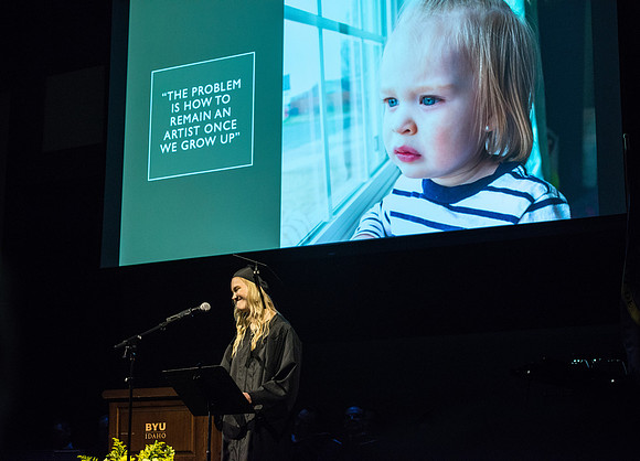 BYU-Idaho Convocation for the College of Performing and Visual Arts.