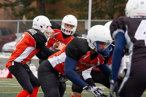 It was a constant battle on the turf for the championship title as the Knights took on the Hurricanes. The Knights were able to hold the Hurricanes as they played in overtime, with the final score bei