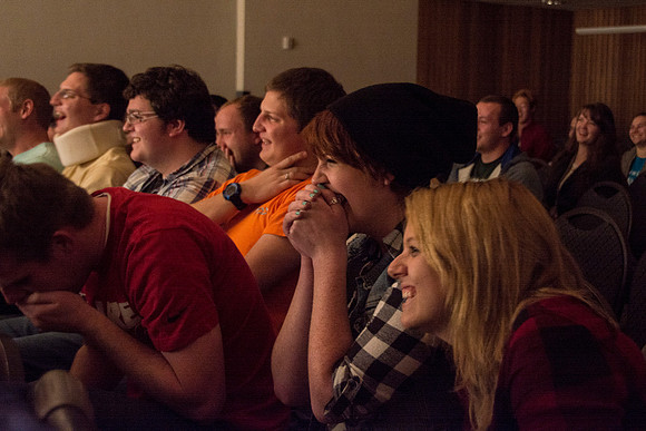Academy of Comedy performs in the MC Little Theater.