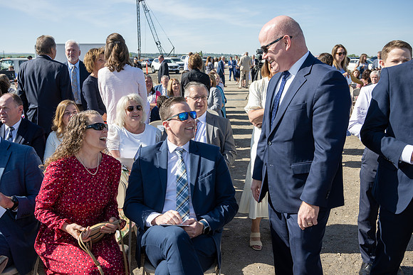Teton River Temple Groundbreaking - June 2024