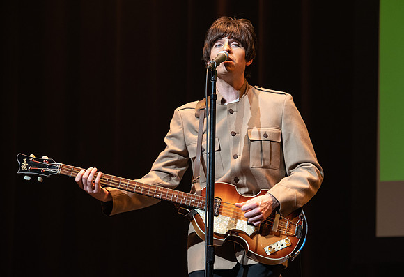 Beatles tribute band perfoms at BYU-Idaho.