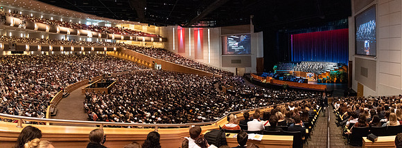 Elder David A. Bednar speaking during devotional at BYU-Idaho.