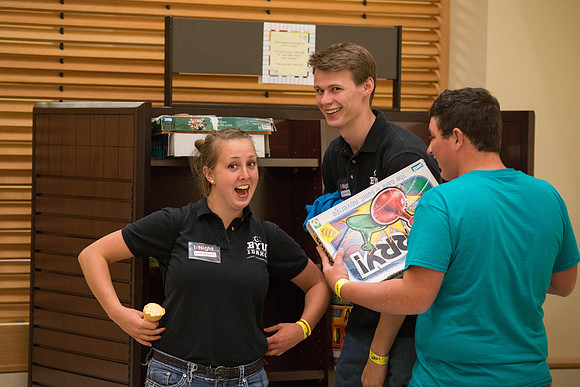 I-Night is open to freshman and all other students on campus. It is one of the biggest parties during the semester with dozens of activities and prizes to win!