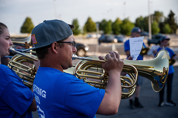 Marching Band Practice - July 2025