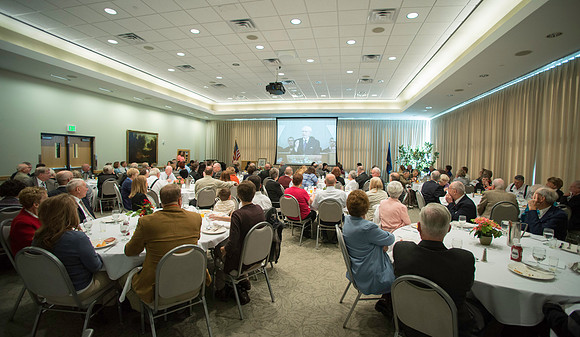 Nov, 9 2014, Ed and Arlene Williams were honored at Emeritus Breakfast.