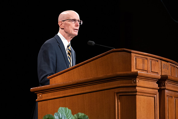 Devotional recording for President Henry J. Eyring and Sister Kelly Eyring.