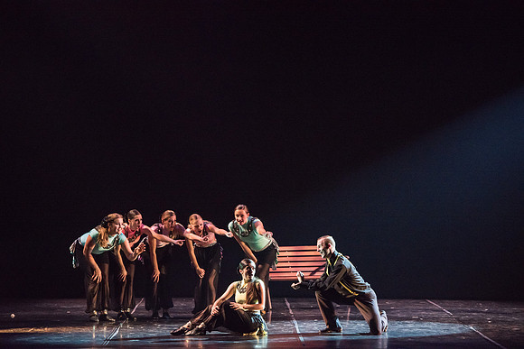 In this semester’s production of Extravadance the audience got a peek into the mind of a performer, and how dancers function during a performance. Dancers always laugh because they know the real show