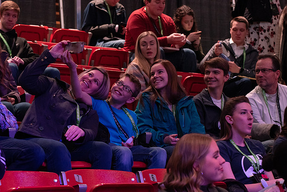 Students come to an upbeat and engaging conference that helps them network effectively and discover their passion.