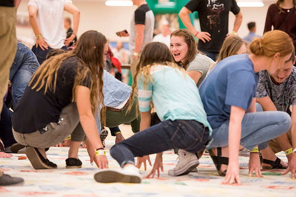 Students kick off the new semester with fun and games at i-Night.