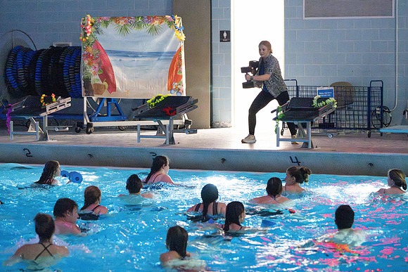 Water Aerobics Hawaiian Luau - May 2025