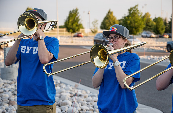 Marching Band Practice - July 2025