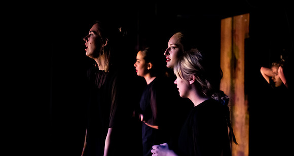 BYUI students dance in the multi-style performance, Extravadance.