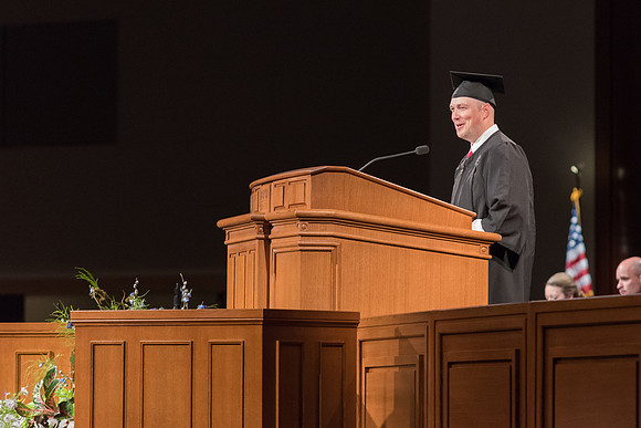 BYU-Idaho graduation, Spring Semester, 2019.