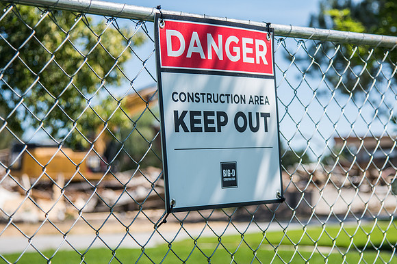BYU-Idaho Kirkham building demolition. Summer Term