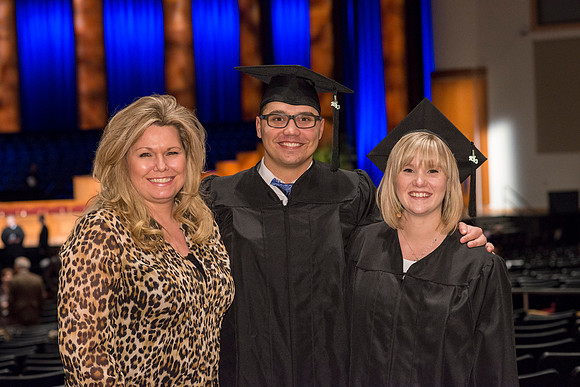 BYU-Idaho December 2013 graduation.