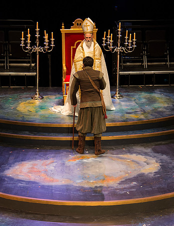 Stavis' play examines the process by which Galileo was put on religious trial, found guilty, and punished for his thoughts and actions. As it chronicles one man's attempts to expand the frontiers of h