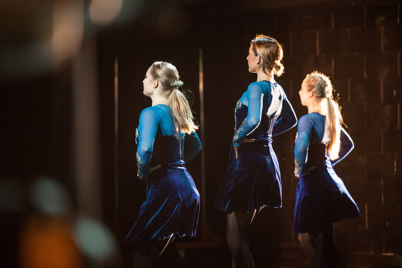 BYUI students dance in the multi-style performance, Extravadance.
