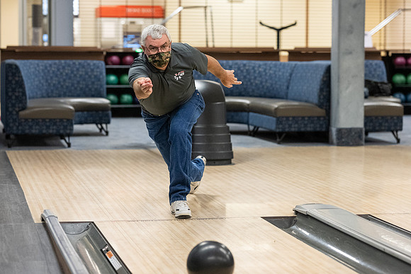Strike Zone Bowling Supervisor, Harold Rose.