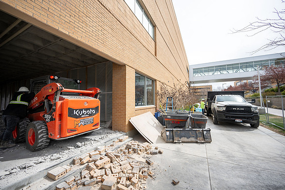McKay Library Construction Update - Apr 2025