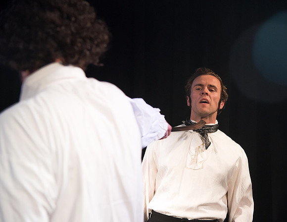Students in the drama performance "A Winter's Tale"