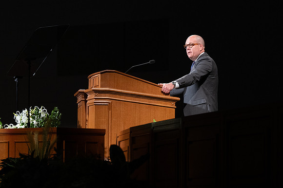 BYU-Idaho devotional with Elder James W. McConkie III, General Authority Seventy.