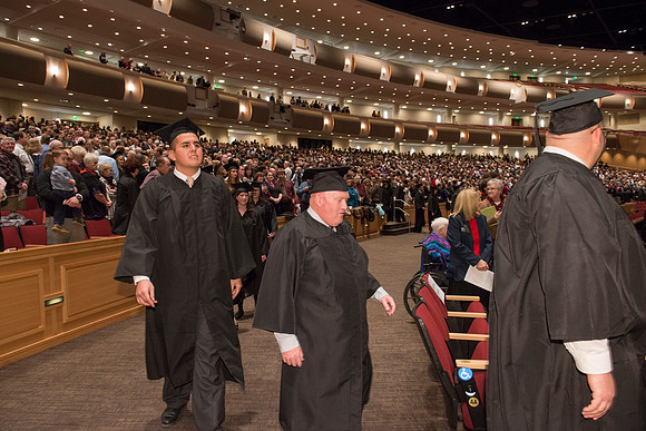 BYU-Idaho December 2013 graduation.