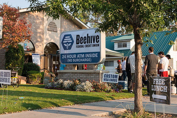Beehive Credit Union welcomes BYU-Idaho students back for a new semester with free hotdogs and fun.