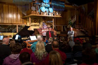University Relations Christmas Party at Jim Clark's Magical Music Barn.
