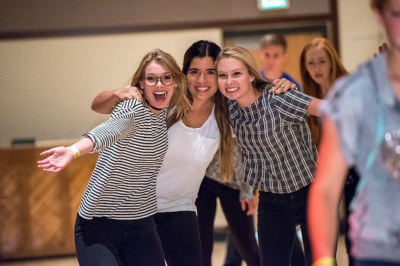 Students kick off the new semester with fun and games at i-Night.