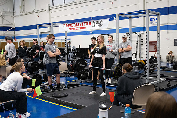 BYUI Power Lifting Competition