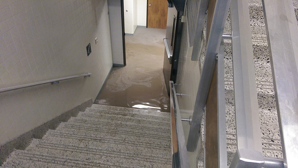 July 15, 2014 Over an inch of rain in less than an hour created a flash flood through Rexburg streets, through a few BYU-Idaho buildings and also flooded several students basement apartments. The even