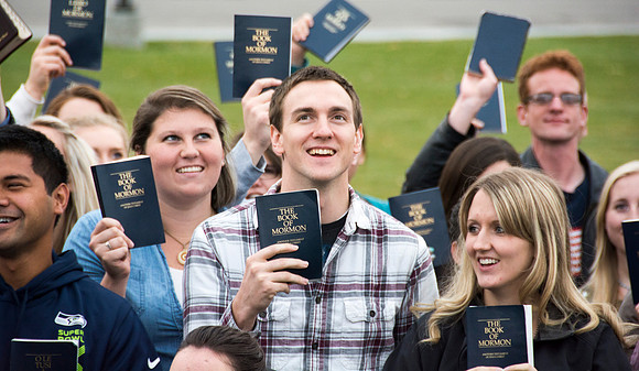 A world-wide Book of Mormon Project, founded by BYU-Idaho students Jacob Justice and Jacob Christensen, with a goal to flood the earth with The Book of Mormon. They are producing a YouTube video calle