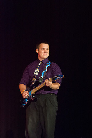Get Connected puts on talent show for new students.