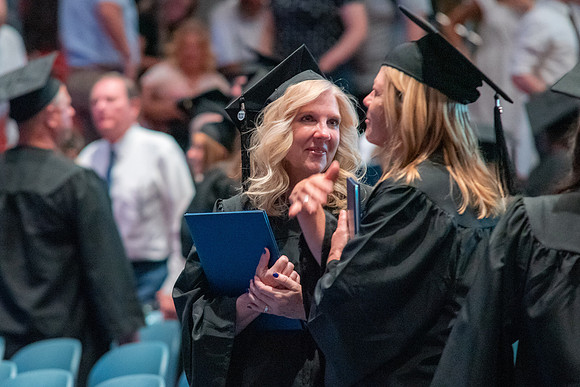 Graduates during Interdisciplinary Studies convocation.
