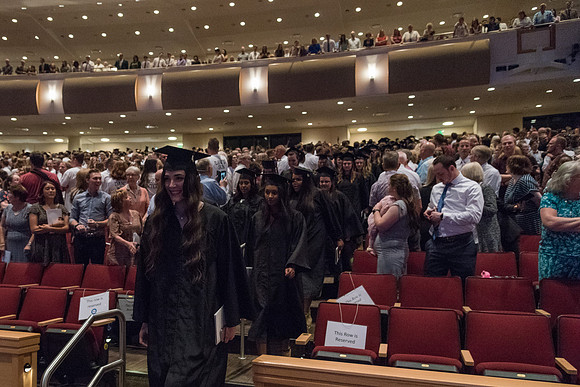 BYU-Idaho graduation, Spring Semester, 2019.
