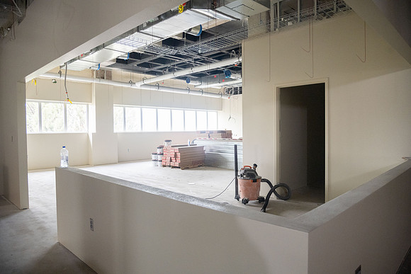 McKay Library Remodel Progress - April 2025