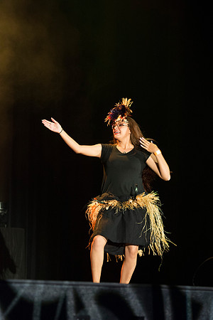 Get Connected puts on talent show for new students.