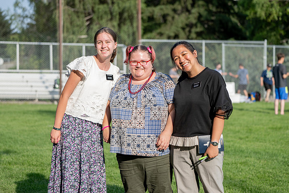 Special needs water activity at the Upper Fields