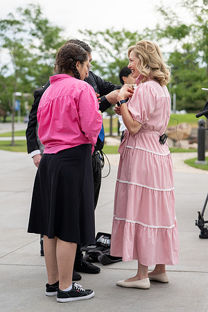 President and Sister Meredith Video Shoot - June 2024
