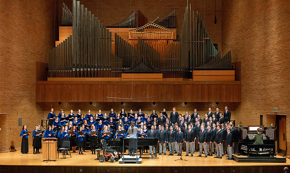 Hymn Festival held at the Barrus Concert Hall in the Snow Performing Arts Center.