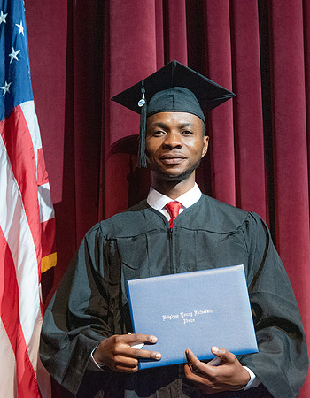 Graduates during Interdisciplinary Studies convocation.
