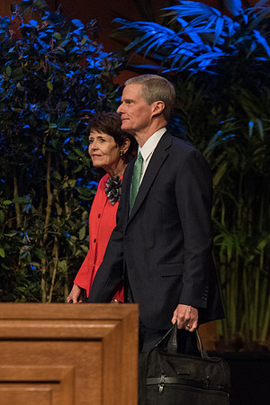 BYU-Idaho Devotional. Guest speaker Elder David A. Bednar and his wife. Fall Semester