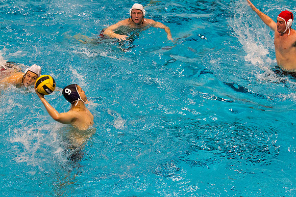 A competitive and fierce Water Polo game with back to back scoring, eventually put the Knights on top, making their record 2-1.