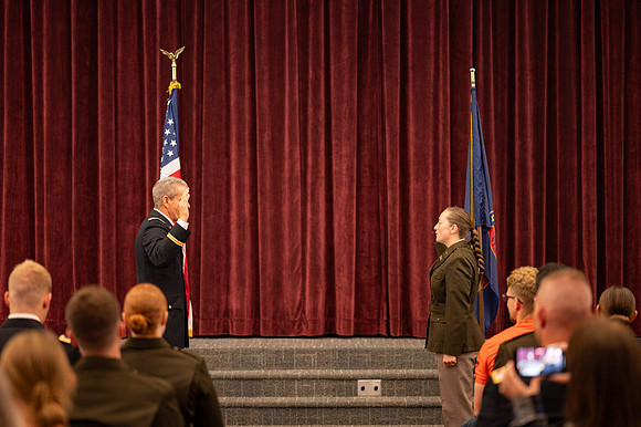 ROTC Commissioning for ARMY ROTC. 2nd Lieutenants Spring 2024