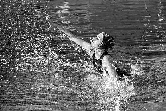Swimming Pool fitness banner photoshoot.