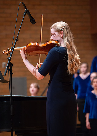 Hymn Festival held at the Barrus Concert Hall in the Snow Performing Arts Center.